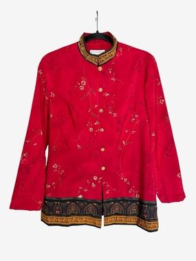 Vintage Karin Stevens Kimono Style Jacket